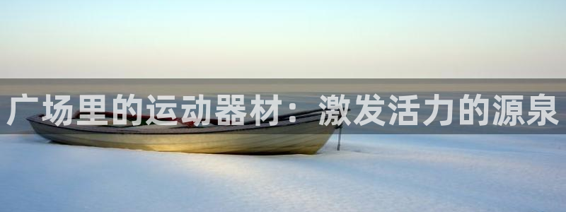 征途国际注册：广场里的运动器材：激发活力的源泉